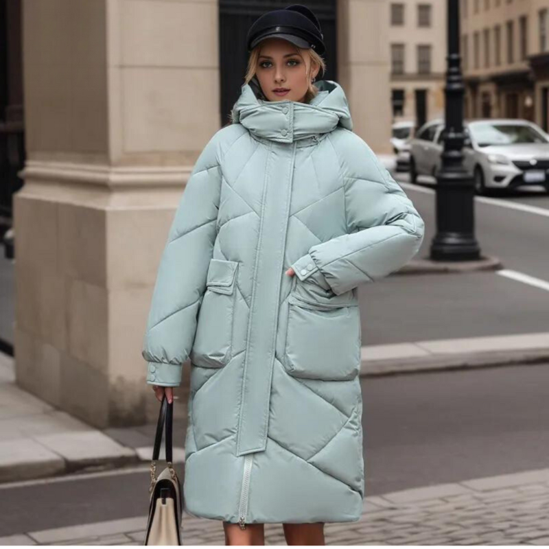 Veste Longue Femme Hiver Douillette