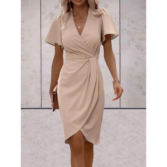 Robe Élégante Manches Longues pour Femmes - LuxeStyle