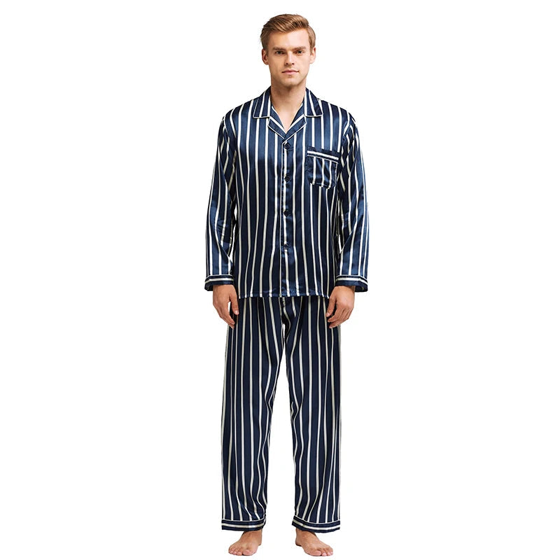 Pyjama Boutonné Confortable pour Homme | Nuit au Calme - LuxeStyle