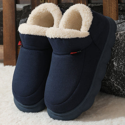Bottines Femme Hiver Confortable en Peluche