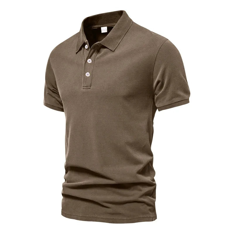 Polo Homme Décontracté Manche Courte
