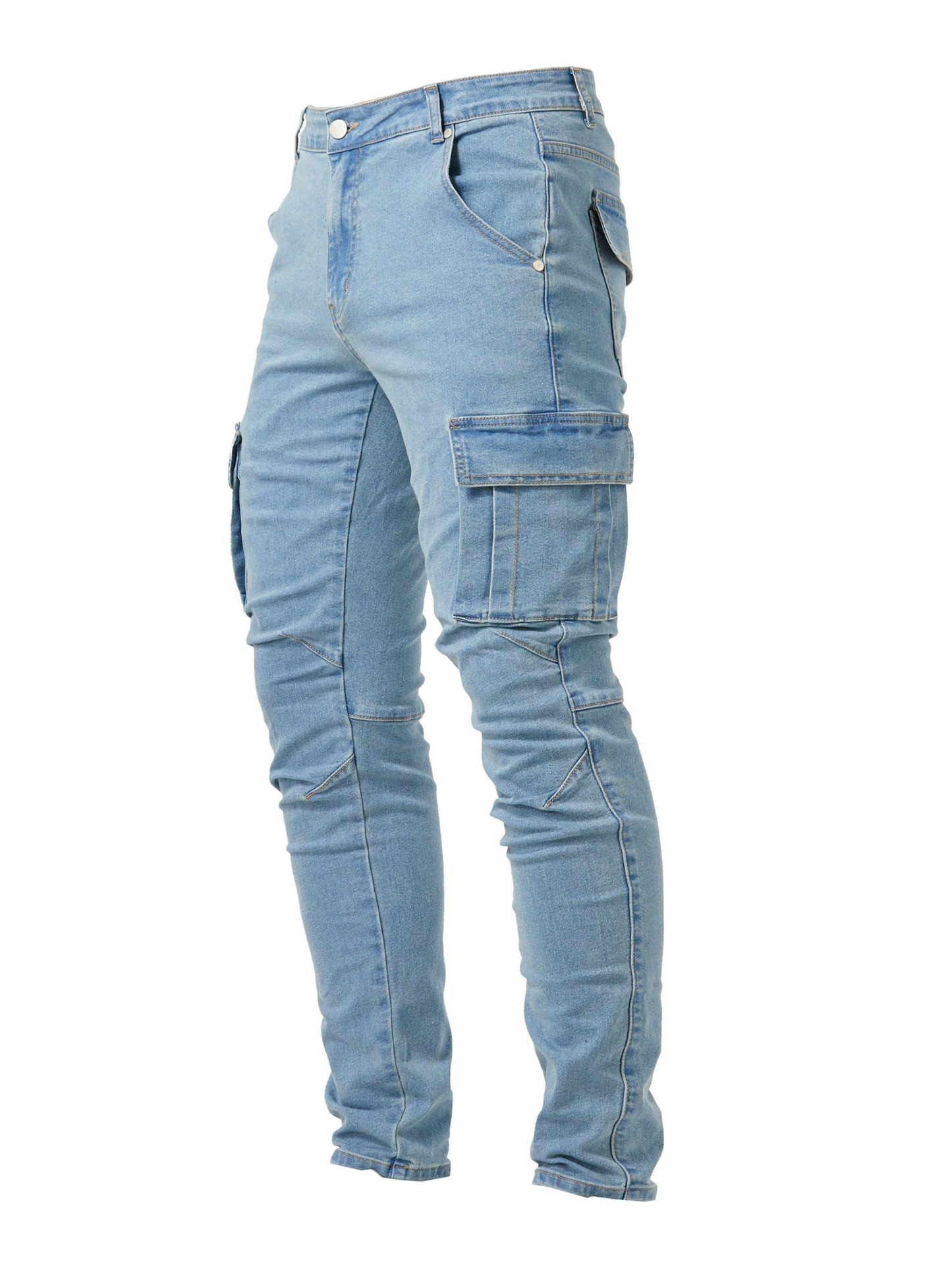 Pantalon Cargo Homme Noir Foncé