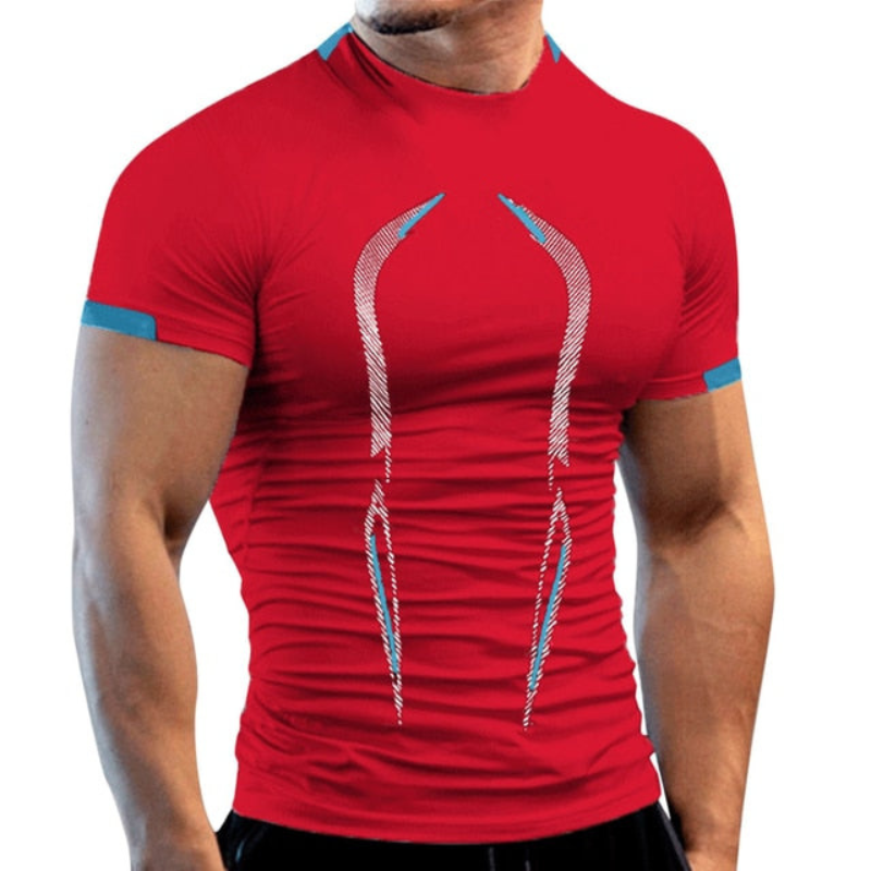 T-shirt Décontracté Sportif Homme