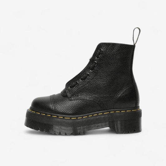 Bottines Femmes à talon épais avec fermeture éclair avant - LuxeStyle