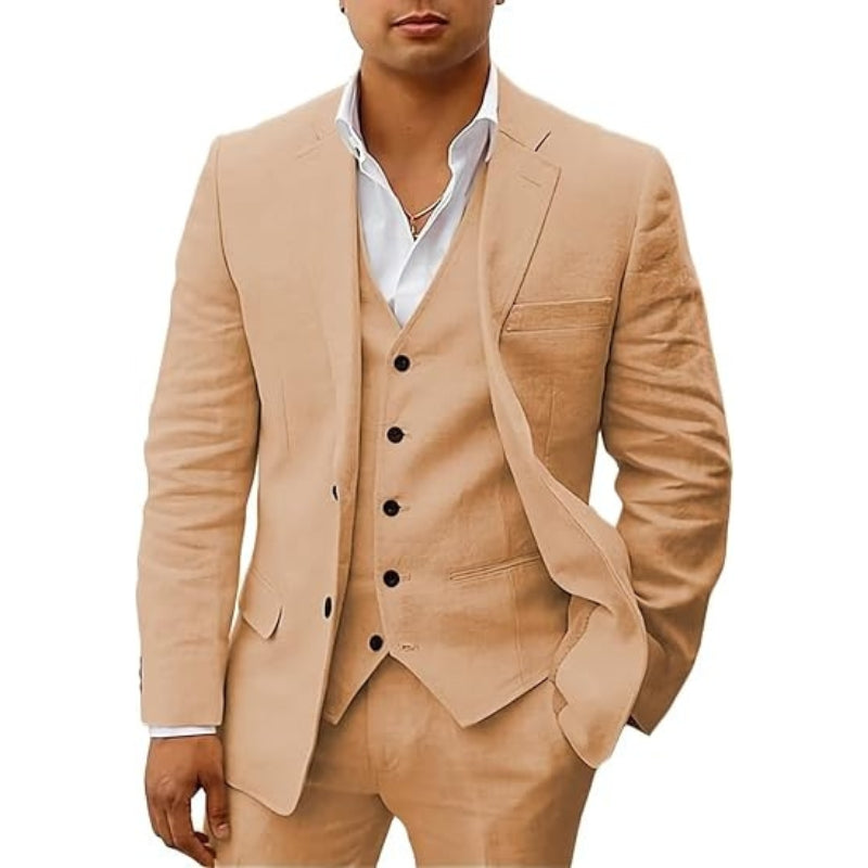 Costume Homme Élégant Trois Pièces Classique