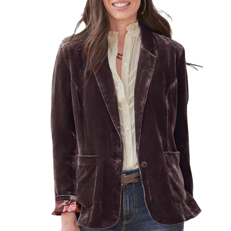 Veste Femme Classique à Poches