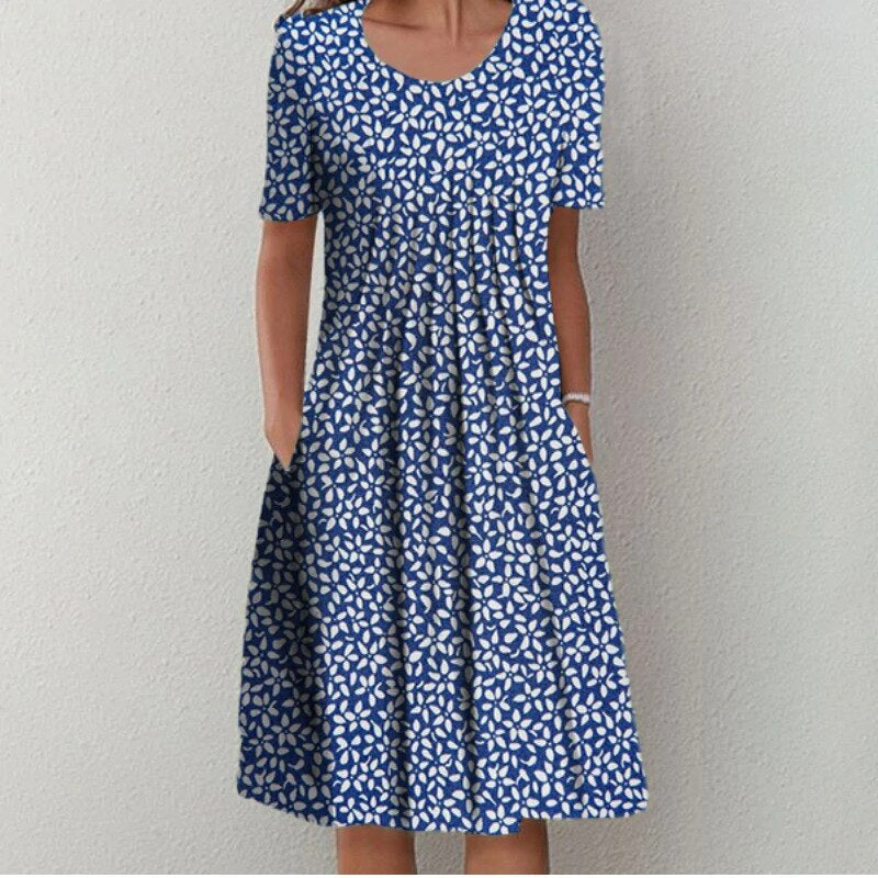 Margaux™ – Robe Femme Élégante en Tissu Doux