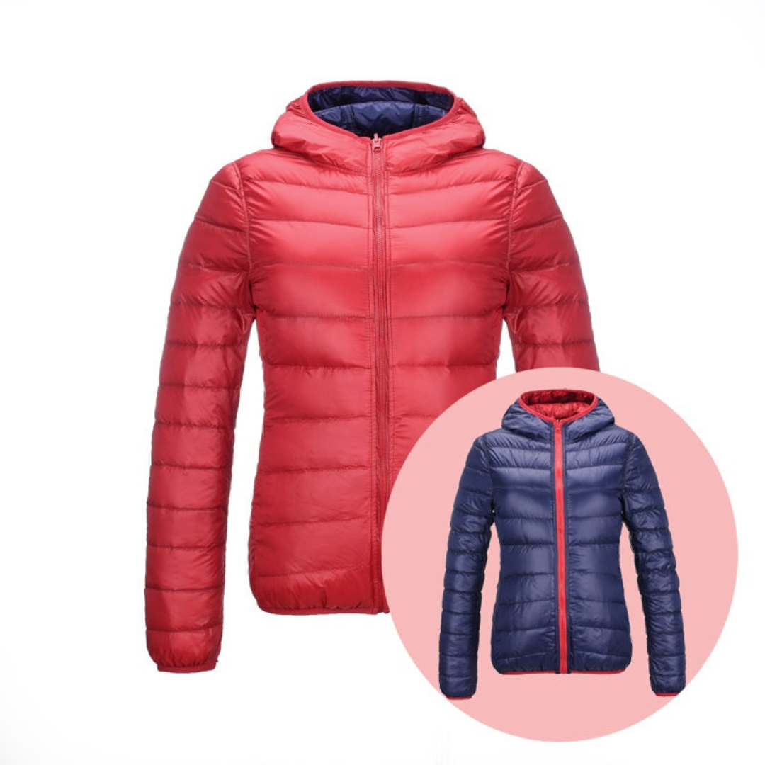 Veste Hiver Douillet Réversible Féminine