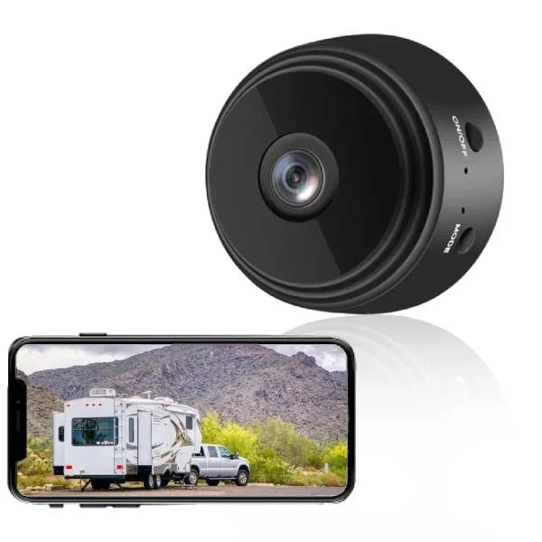 Caméra Surveillance WiFi Full HD avec Vue Nocturne - LuxeStyle
