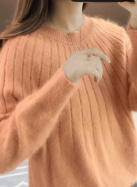 Pull Femme Laine Marine Chaud
