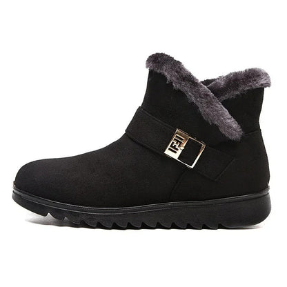 Bottes Hiver Chic à Talon Élégant