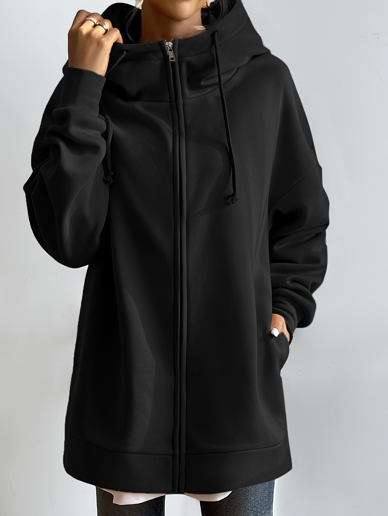 Veste à capuche mode urbaine décontractée - BlxckFR