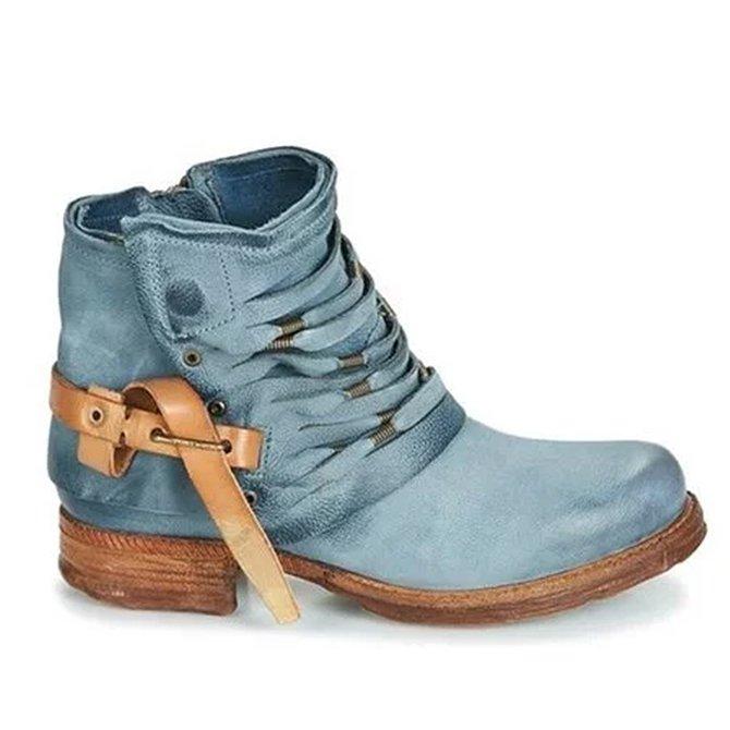 Bottes cuir féminines élégantes pour femme