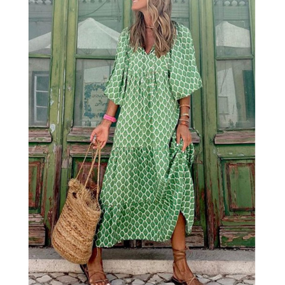 Robe Femme Élégante Manches Longues