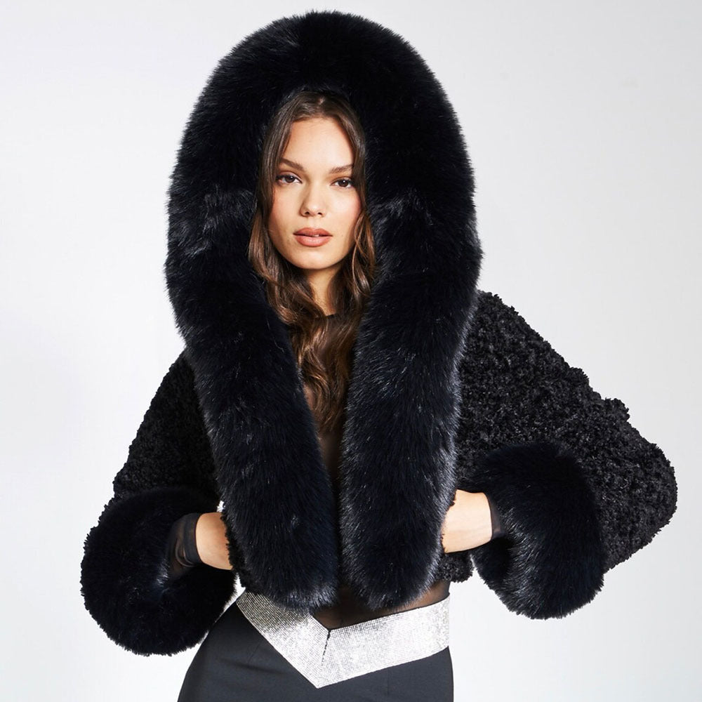 Veste Femme Hiver Courte et Élégante