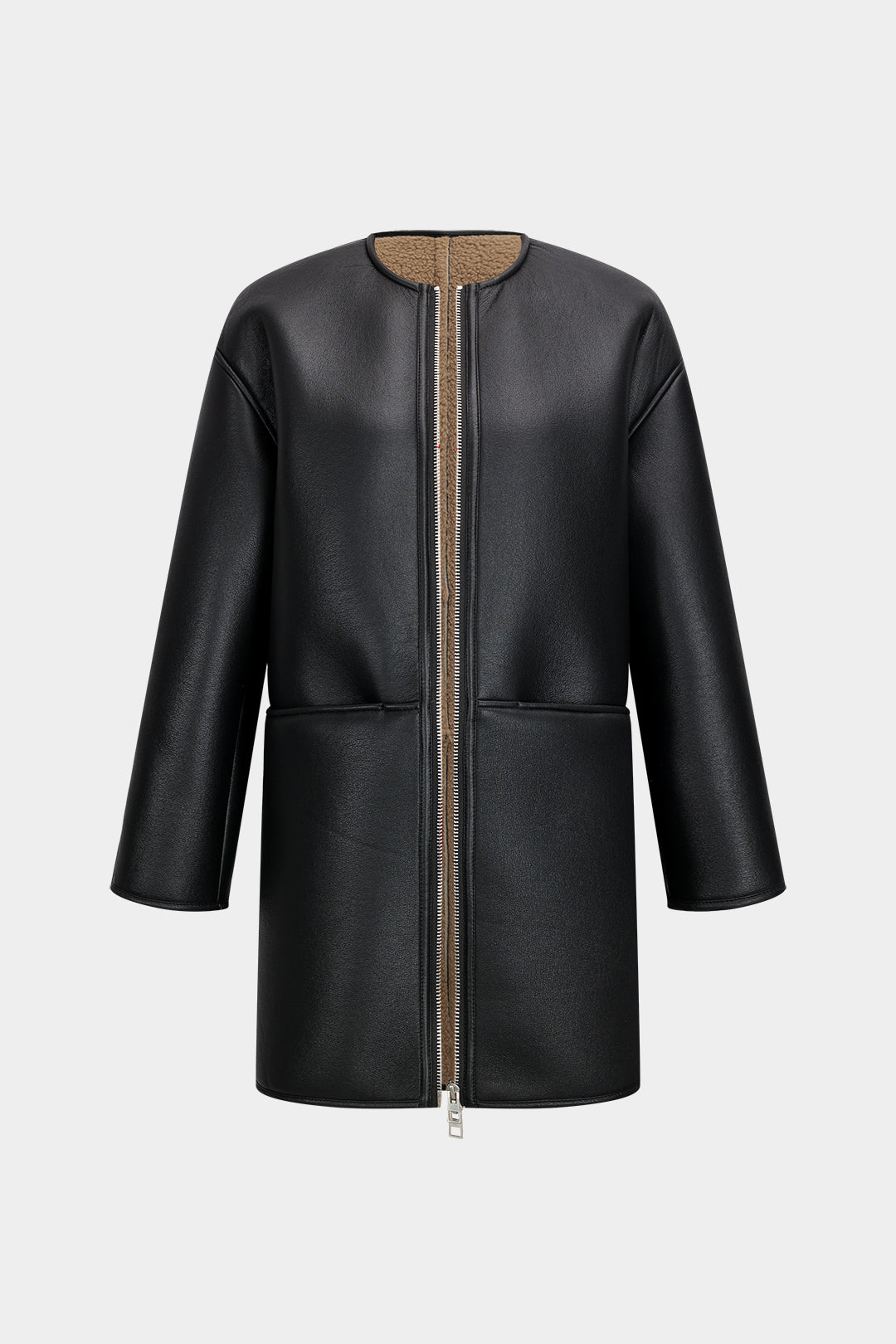 Manteau Femme Hiver Long avec Capuchon et Poches - LuxeStyle