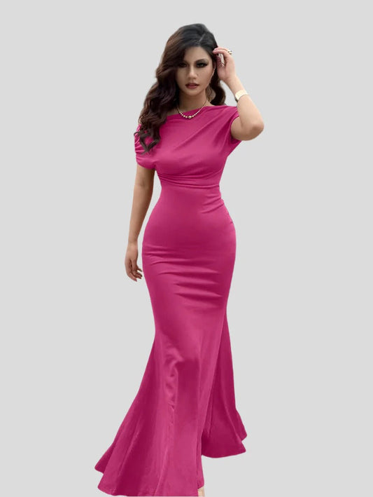 Robe de Soirée Élégante Dos Nu pour Femme - LuxeStyle
