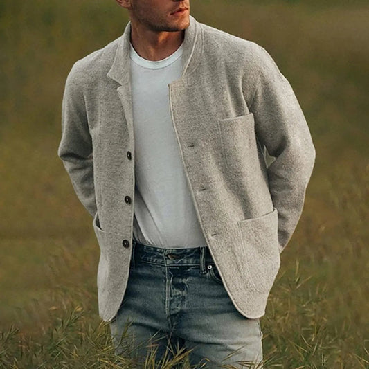 Veste style détente à manches longues uomo - BlxckFR