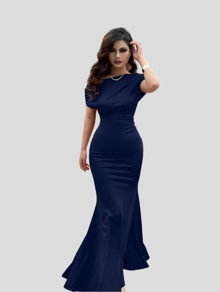 Robe de Soirée Élégante Dos Nu pour Femme