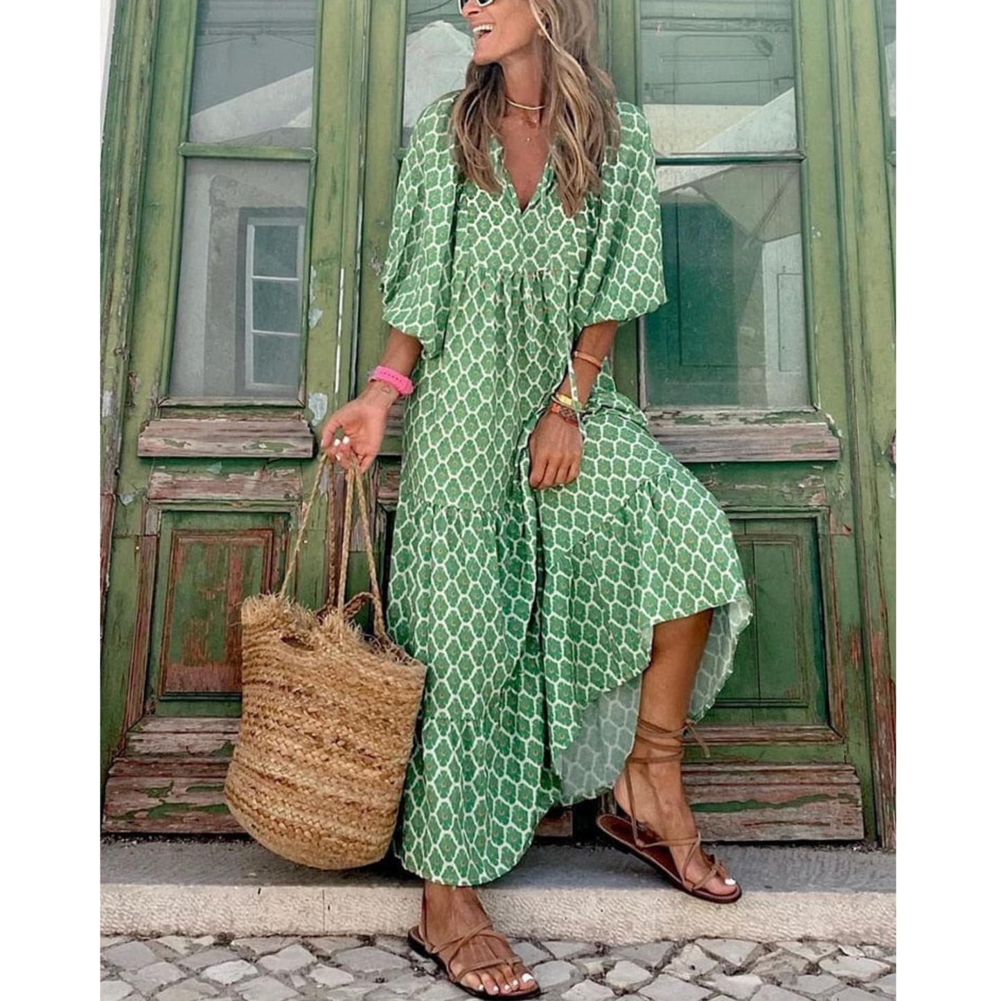 Robe Femme Élégante Manches Longues - luxestyle