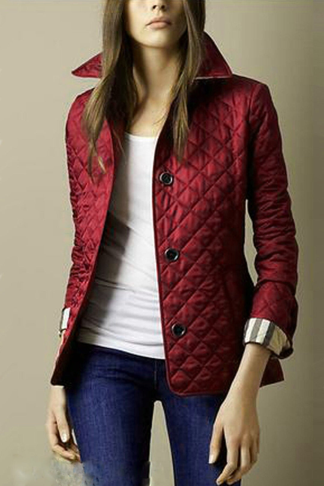 Veste Chic Haut de Gamme à Manches Longues