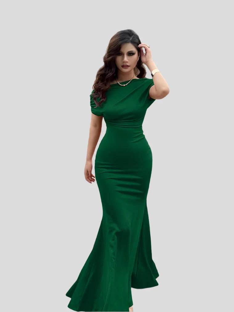 Robe de Soirée Élégante Dos Nu pour Femme