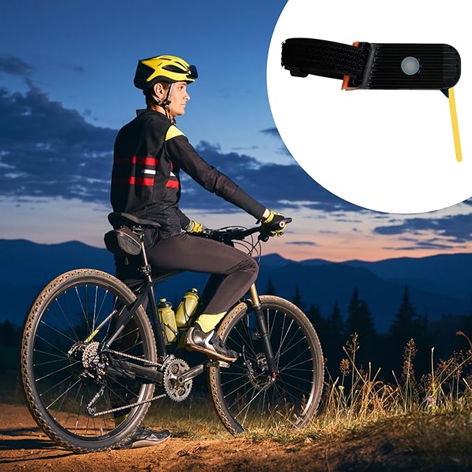 Veste de Cyclisme Visible avec Lumières LED pour Sécurité Route - LuxeStyle