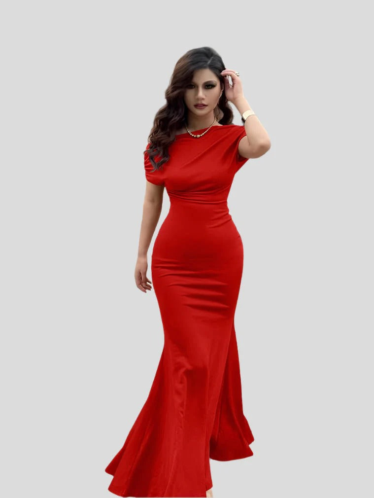 Robe de Soirée Élégante Dos Nu pour Femme