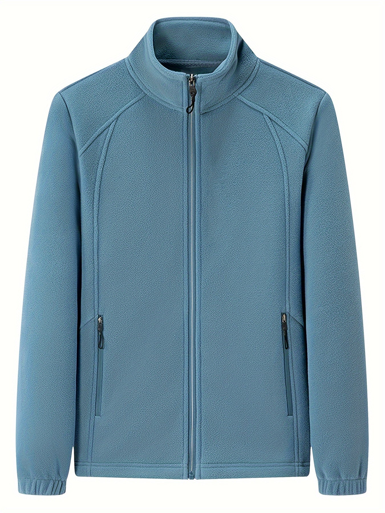 Veste Douillette à Col Montant Chic