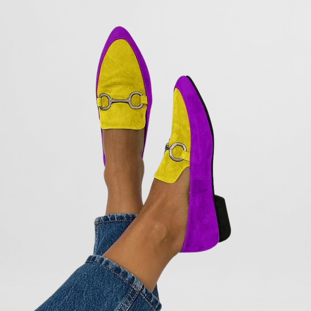 Mocassins Fleuris Été Pour Femme