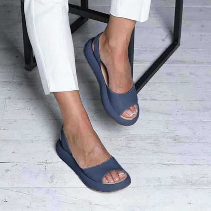 Ballerines Femmes Slingback Élégantes - Chaussures Décontractées et Respirantes