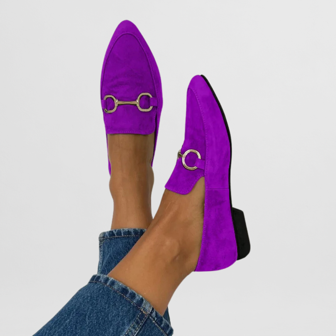 Mocassins Fleuris Été Pour Femme