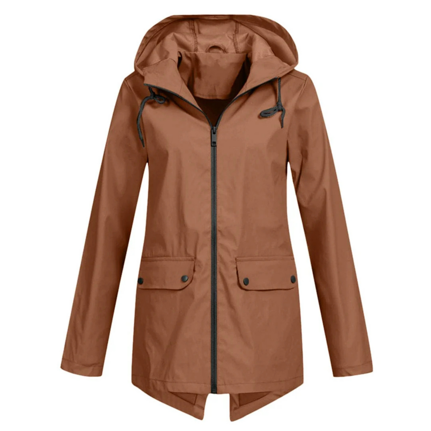 Veste de Pluie Féminine Étanche et Ventée