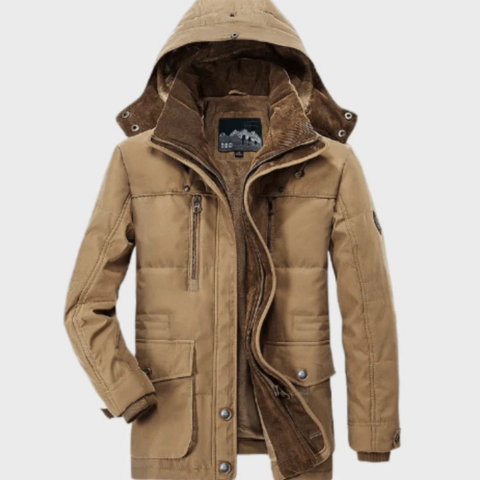 Veste Hiver Homme à Capuche Isolée - LuxeStyle
