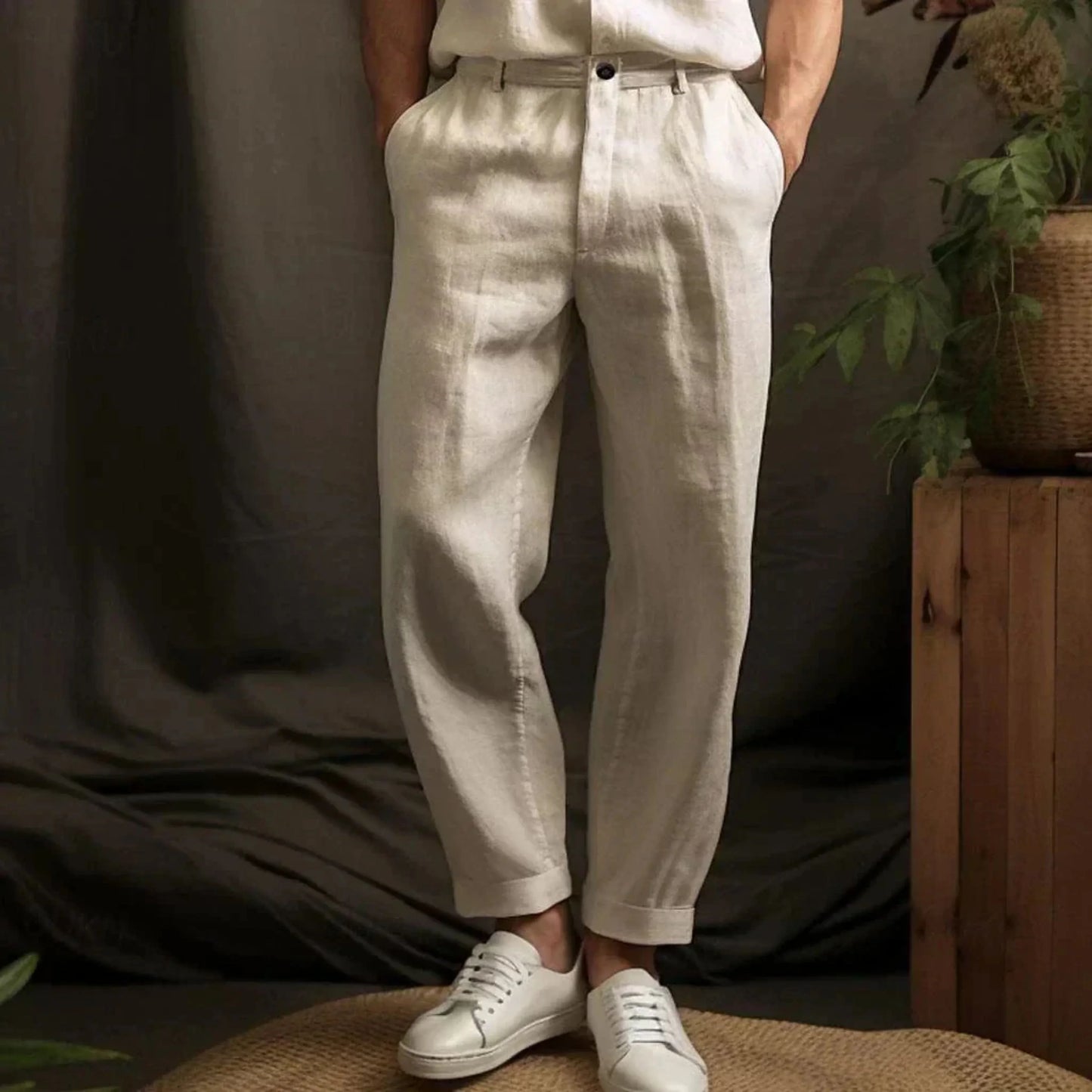Pantalon Homme Décontracté pour Été