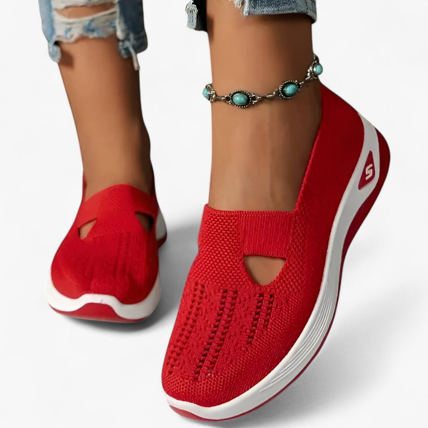 Chaussures féminines légères avec semelle souple et style élégant
