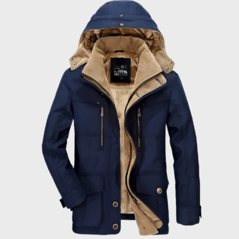 Veste Hiver Homme à Capuche Isolée