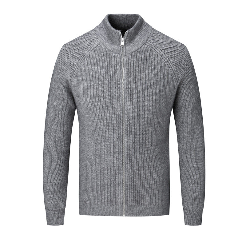 Pull En Cachemire Homme Zippé pour Tous les Jours - LuxeStyle
