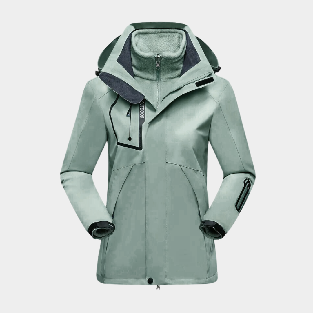 Manteau Femme Long Imperméable Étanche