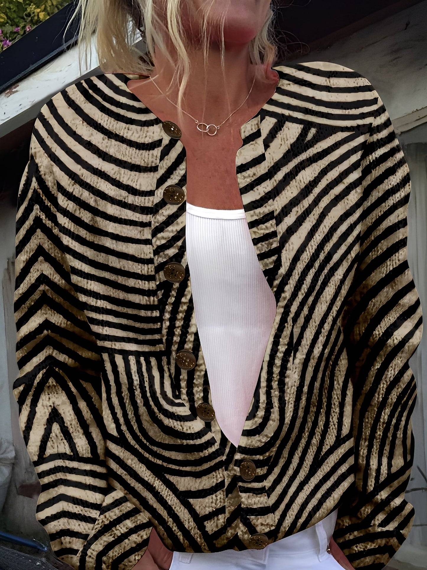 Cardigan Femme Élégant en Maille Douce