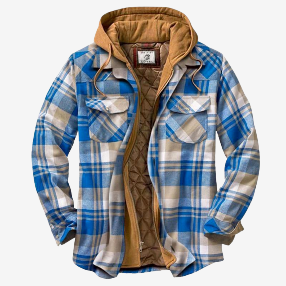Veste à capuche robuste et élégante pour homme
