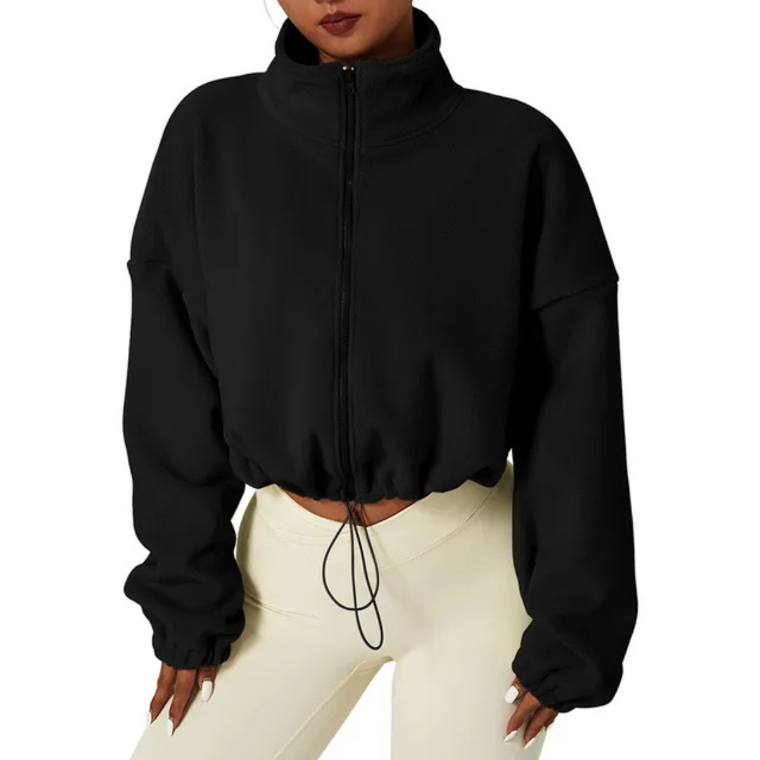 Veste Polaire Élégante Femme Hiver