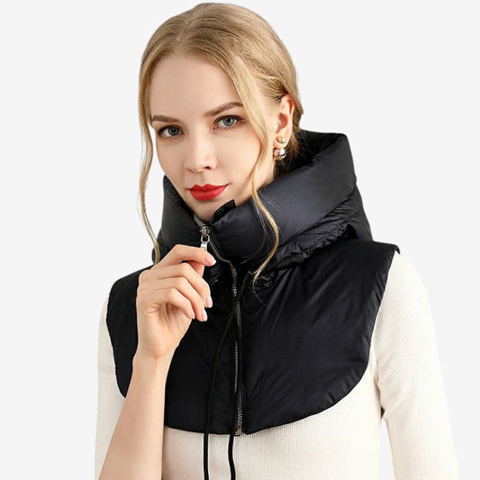 Cagoule à capuche zippée confortable pour femme - LuxeStyle