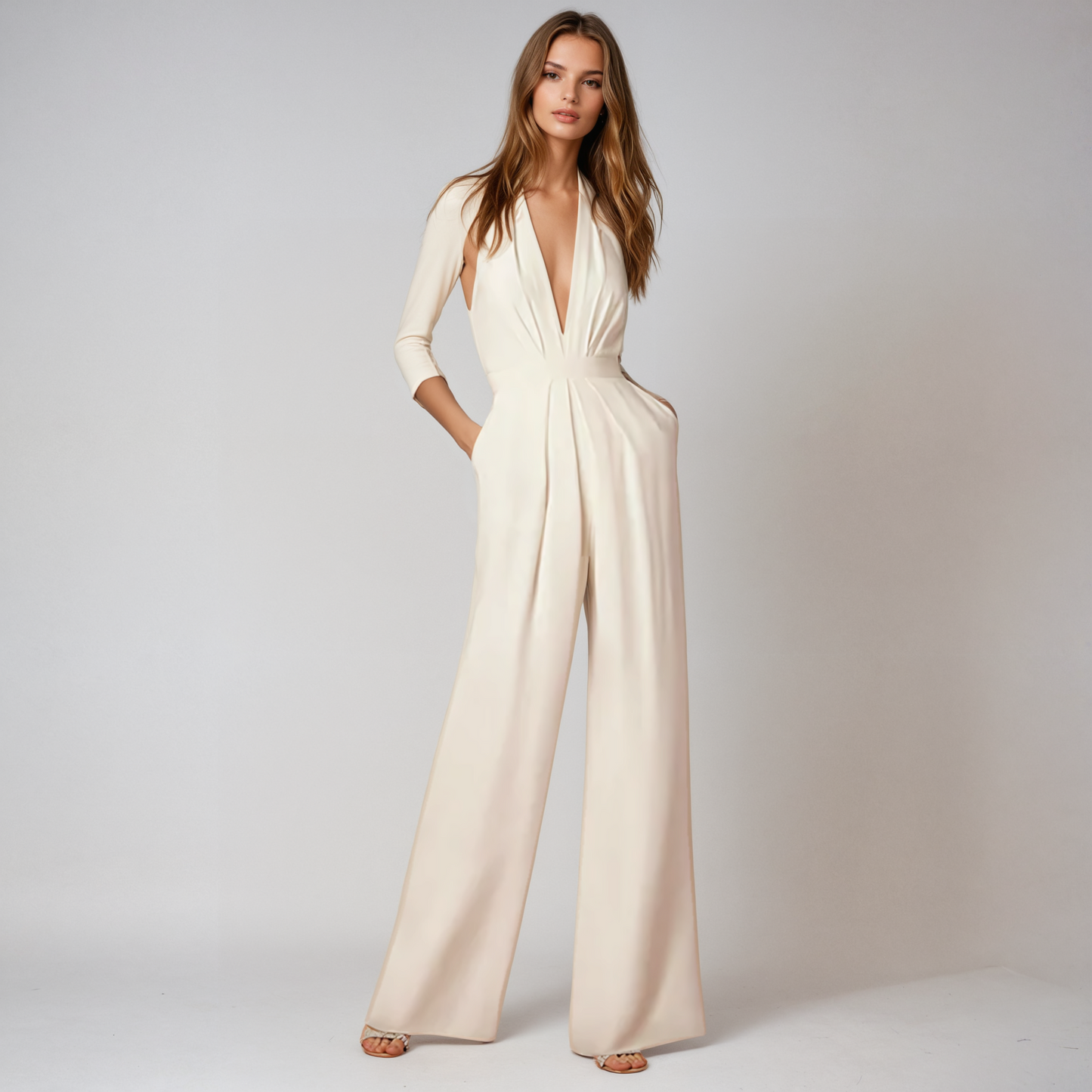 Combinaison Femme Élégante Taille Parfaite
