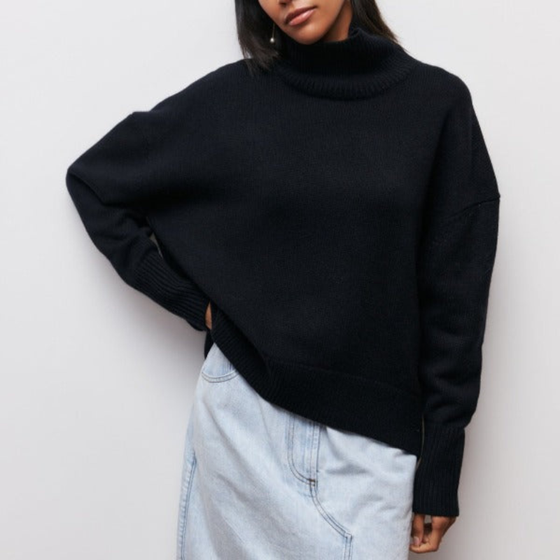 Tanya | Pull Col Roulé Féminin Douillet