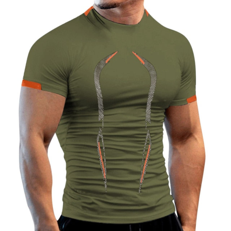 T-shirt Décontracté Sportif Homme