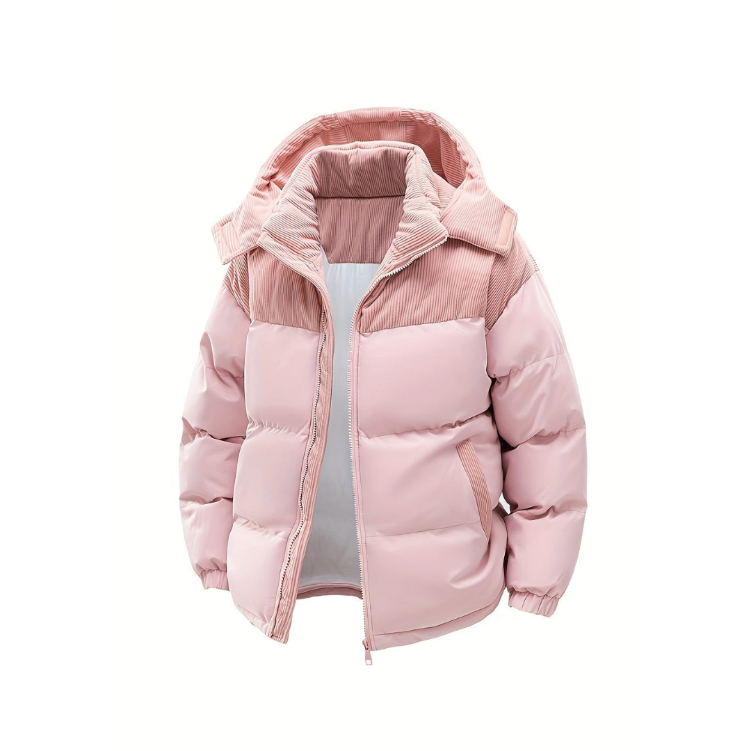 Veste d'hiver chaude pour homme à capuche