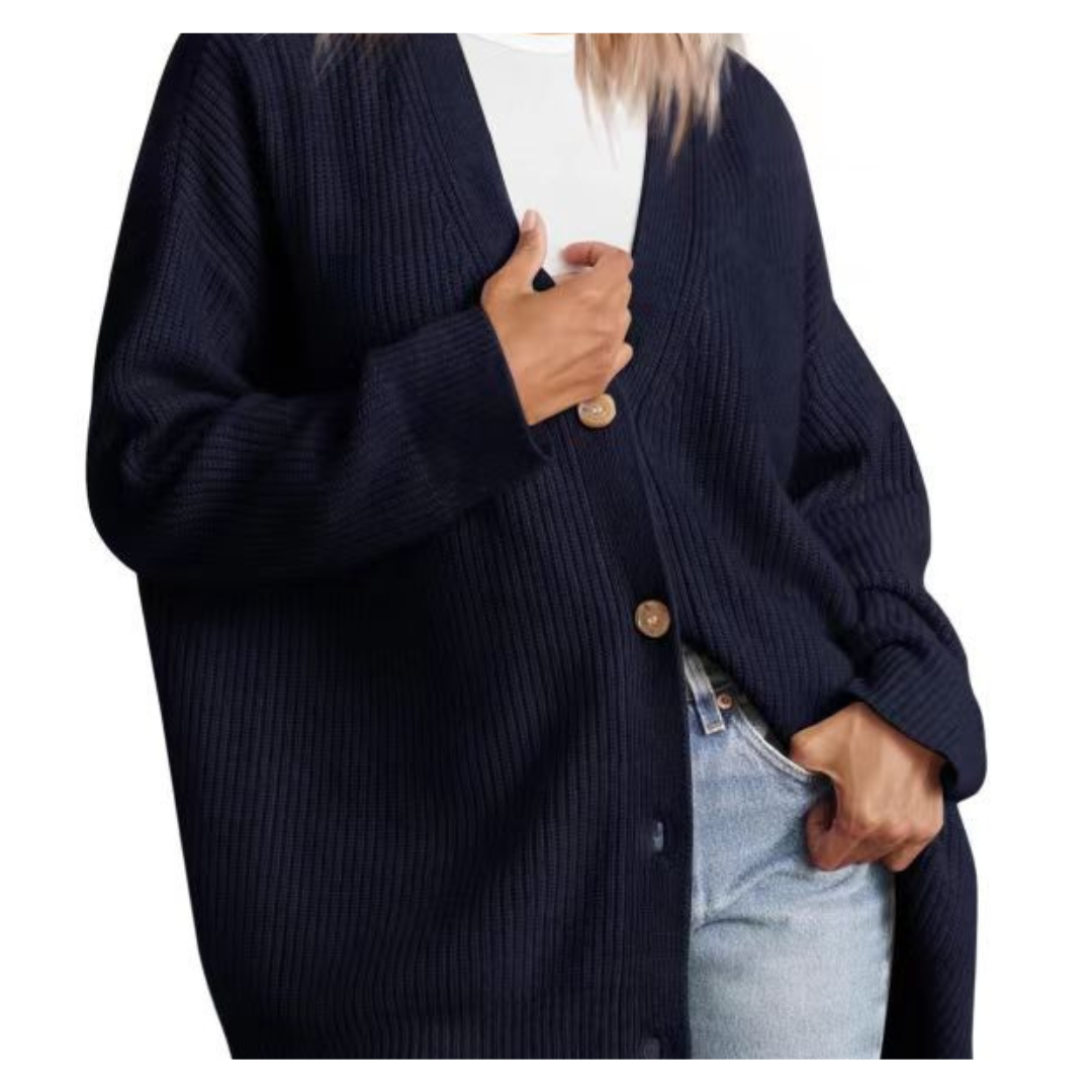 Gilet douillet en maille pour femme | Hiver chaud