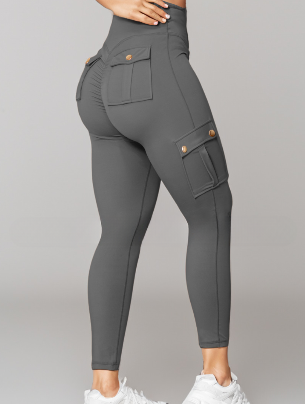 Pantalon Femme Haut de Gamme avec Poches et Coupe Détendue