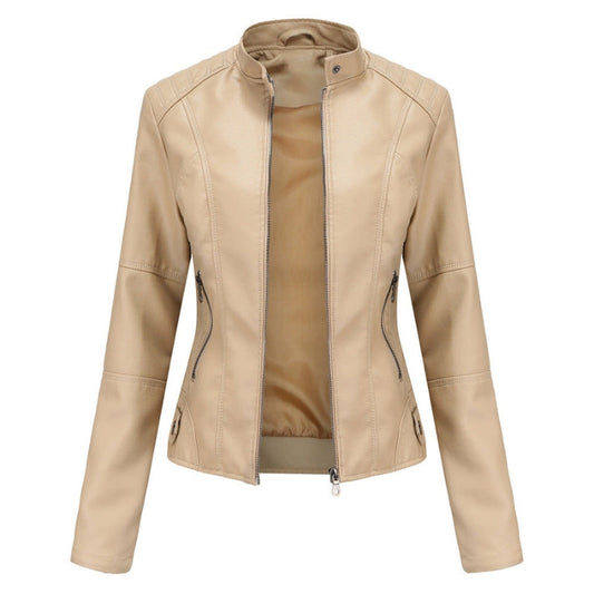 Veste Femme Chic à Manches Longues avec Poches Serrures - LuxeStyle